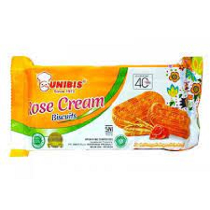 Unibis Biskuit Rose Cream 208gr